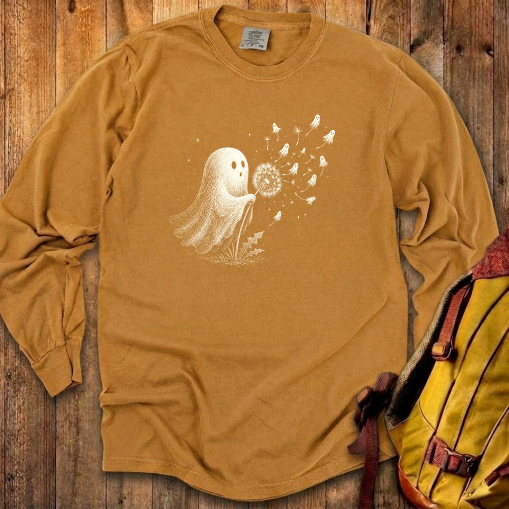 Ghost Dandelion Wish Premium Long Sleeve