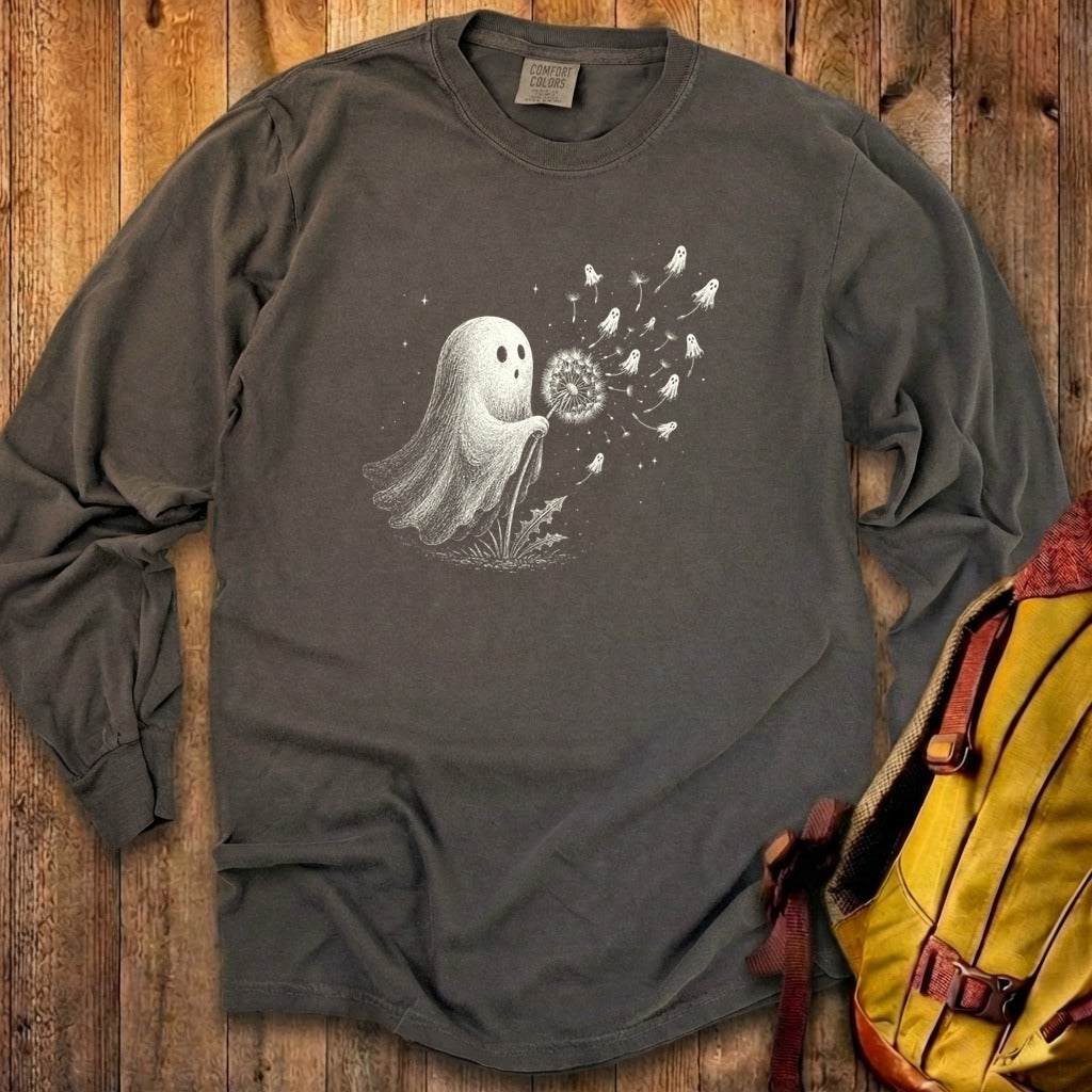 Ghost Dandelion Wish Premium Long Sleeve