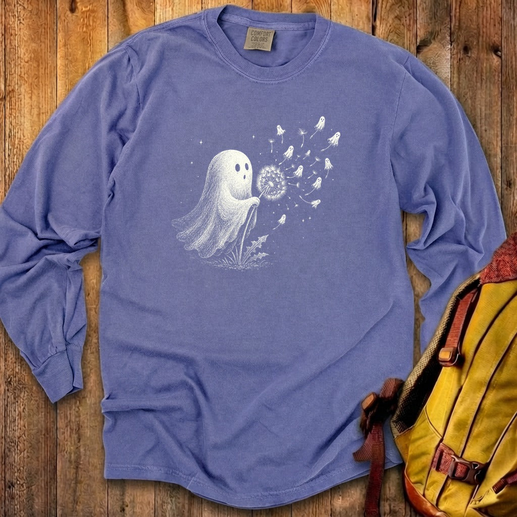 Ghost Dandelion Wish Premium Long Sleeve