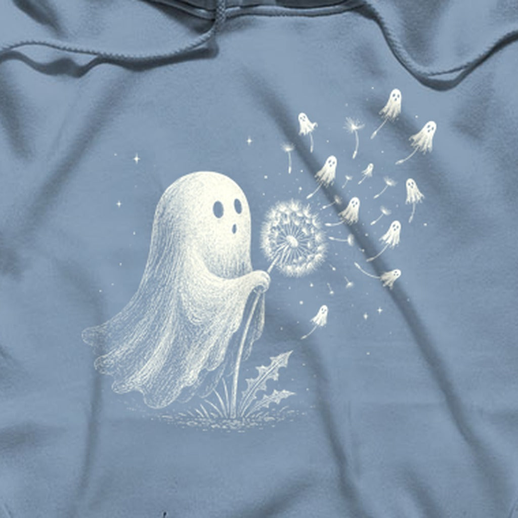 Ghost Dandelion Wish Hoodie