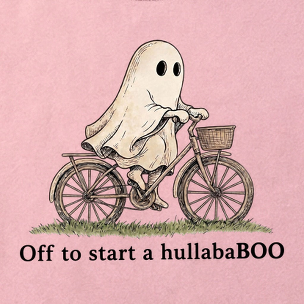 Ghost Riding a Bike Hullababoo Cotton T-Shirt