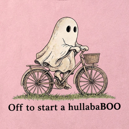 Ghost Riding a Bike Hullababoo Cotton T-Shirt