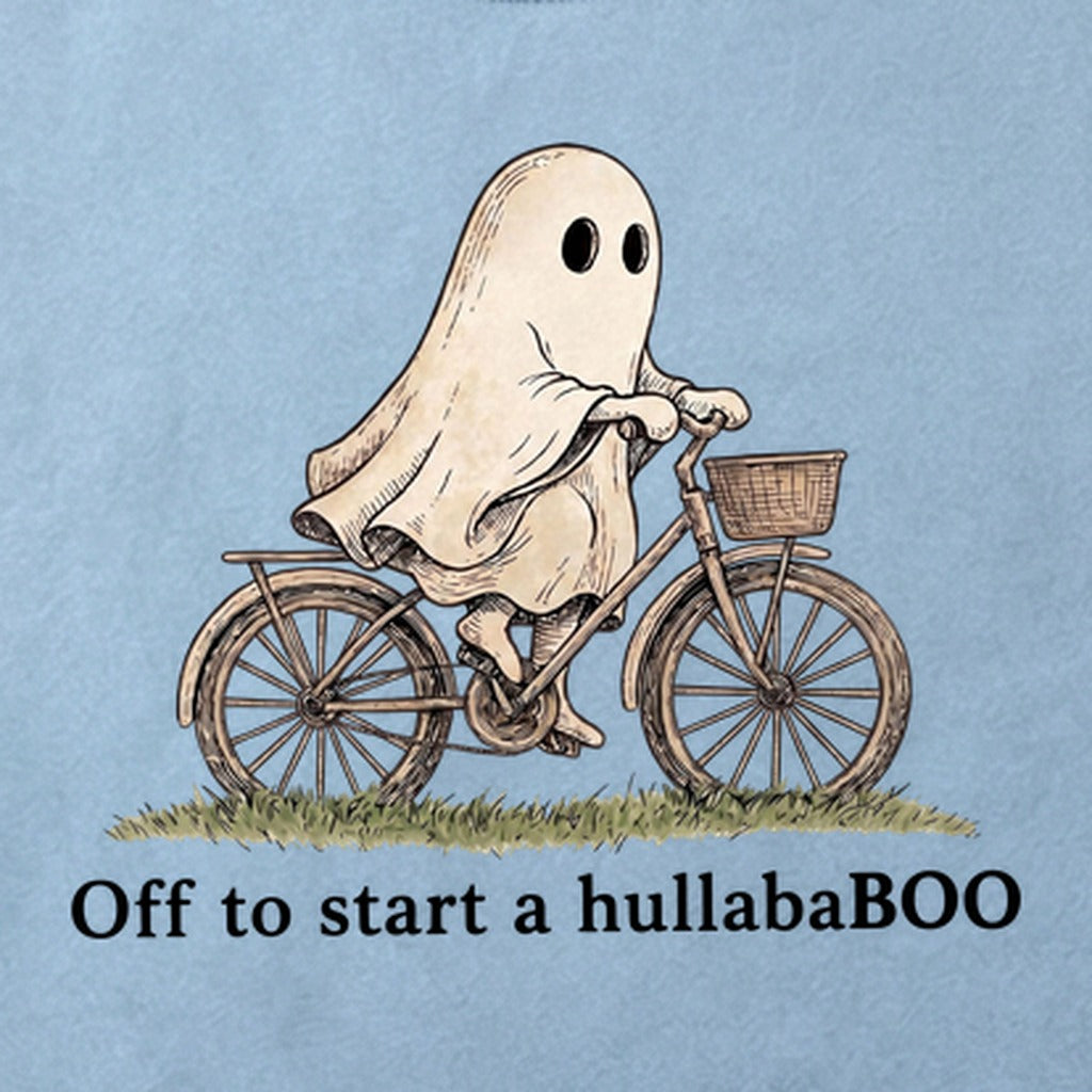 Ghost Riding a Bike Hullababoo Cotton T-Shirt