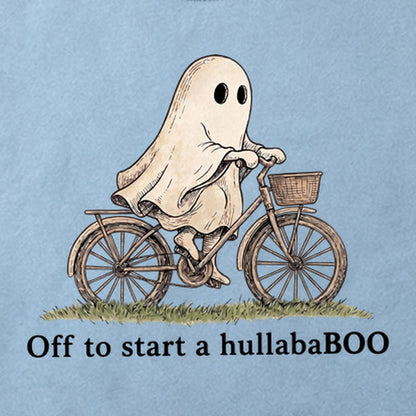 Ghost Riding a Bike Hullababoo Cotton T-Shirt