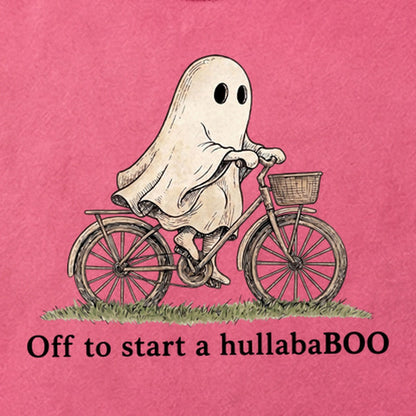 Ghost Riding a Bike Hullababoo Cotton T-Shirt