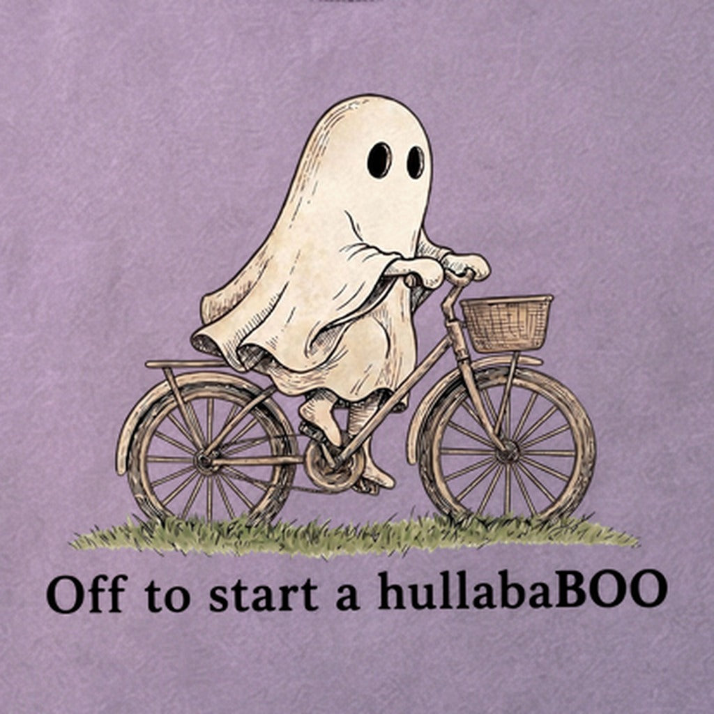 Ghost Riding a Bike Hullababoo Cotton T-Shirt
