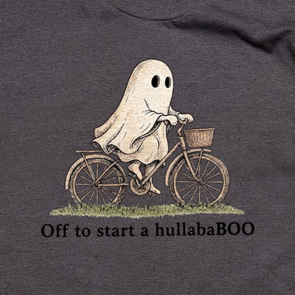 Ghost Riding a Bike Hullababoo T-Shirt