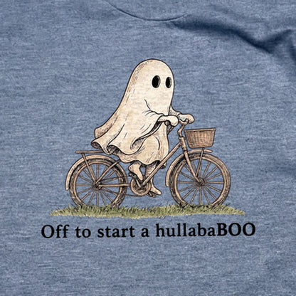 Ghost Riding a Bike Hullababoo T-Shirt