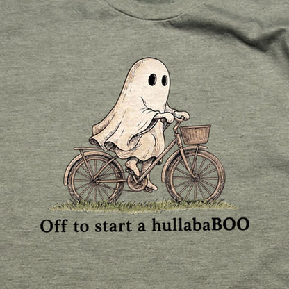 Ghost Riding a Bike Hullababoo T-Shirt
