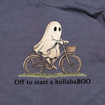 Ghost Riding a Bike Hullababoo T-Shirt