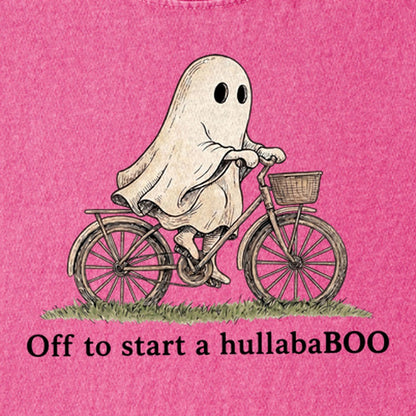 Ghost Riding a Bike Hullababoo Kids Cotton T-Shirt