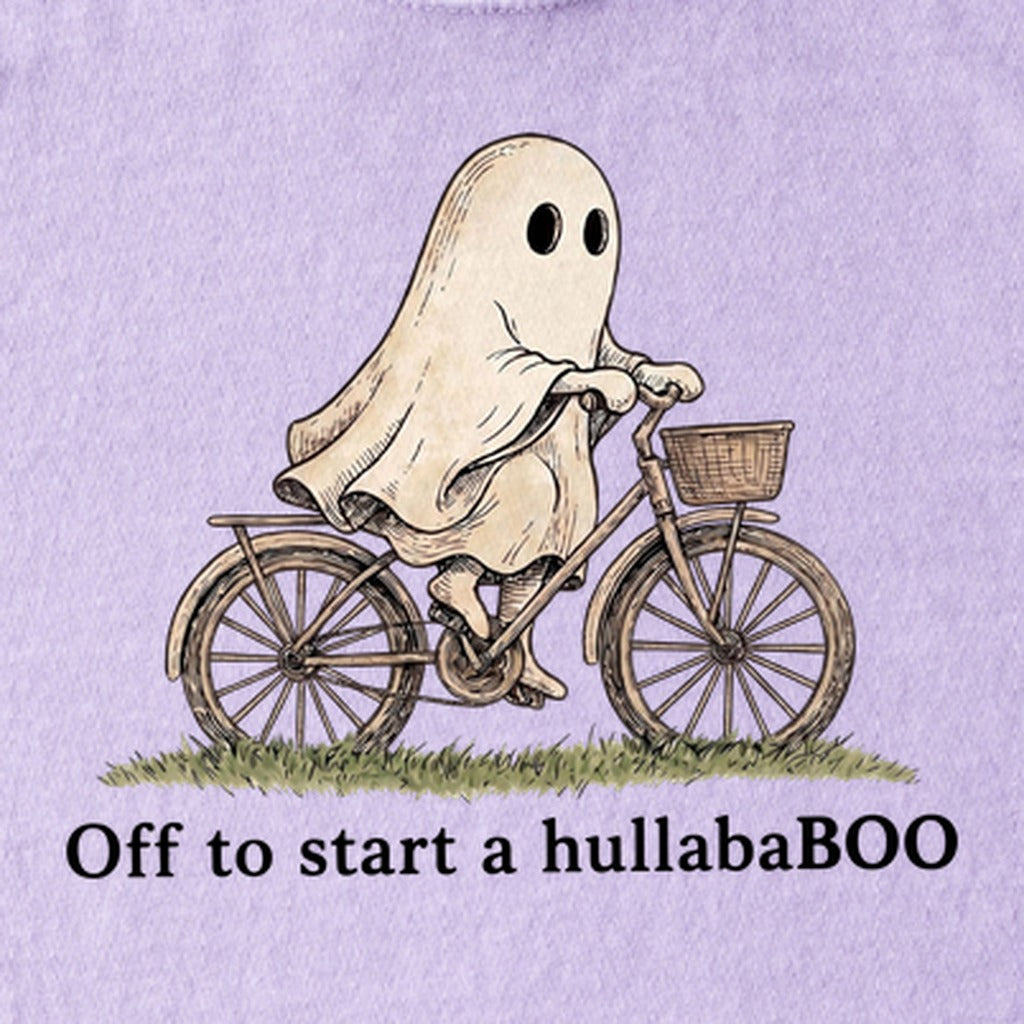 Ghost Riding a Bike Hullababoo Kids Cotton T-Shirt
