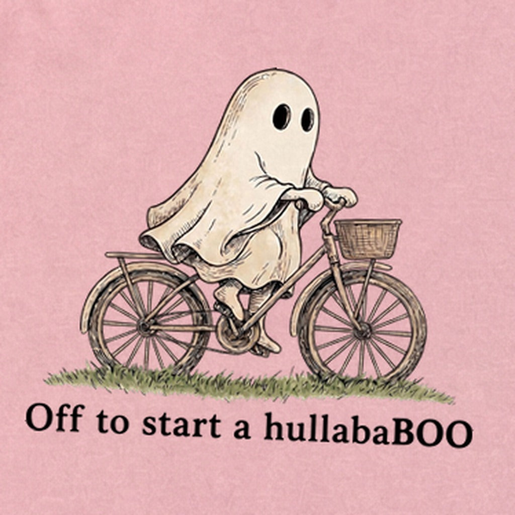 Ghost Riding a Bike Hullababoo Premium Long Sleeve