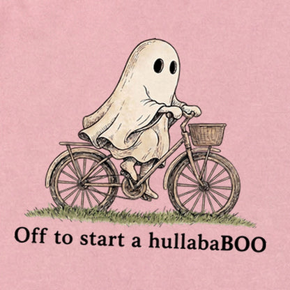 Ghost Riding a Bike Hullababoo Premium Long Sleeve
