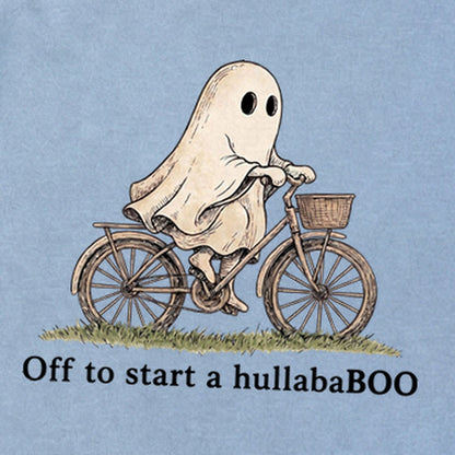 Ghost Riding a Bike Hullababoo Premium Long Sleeve