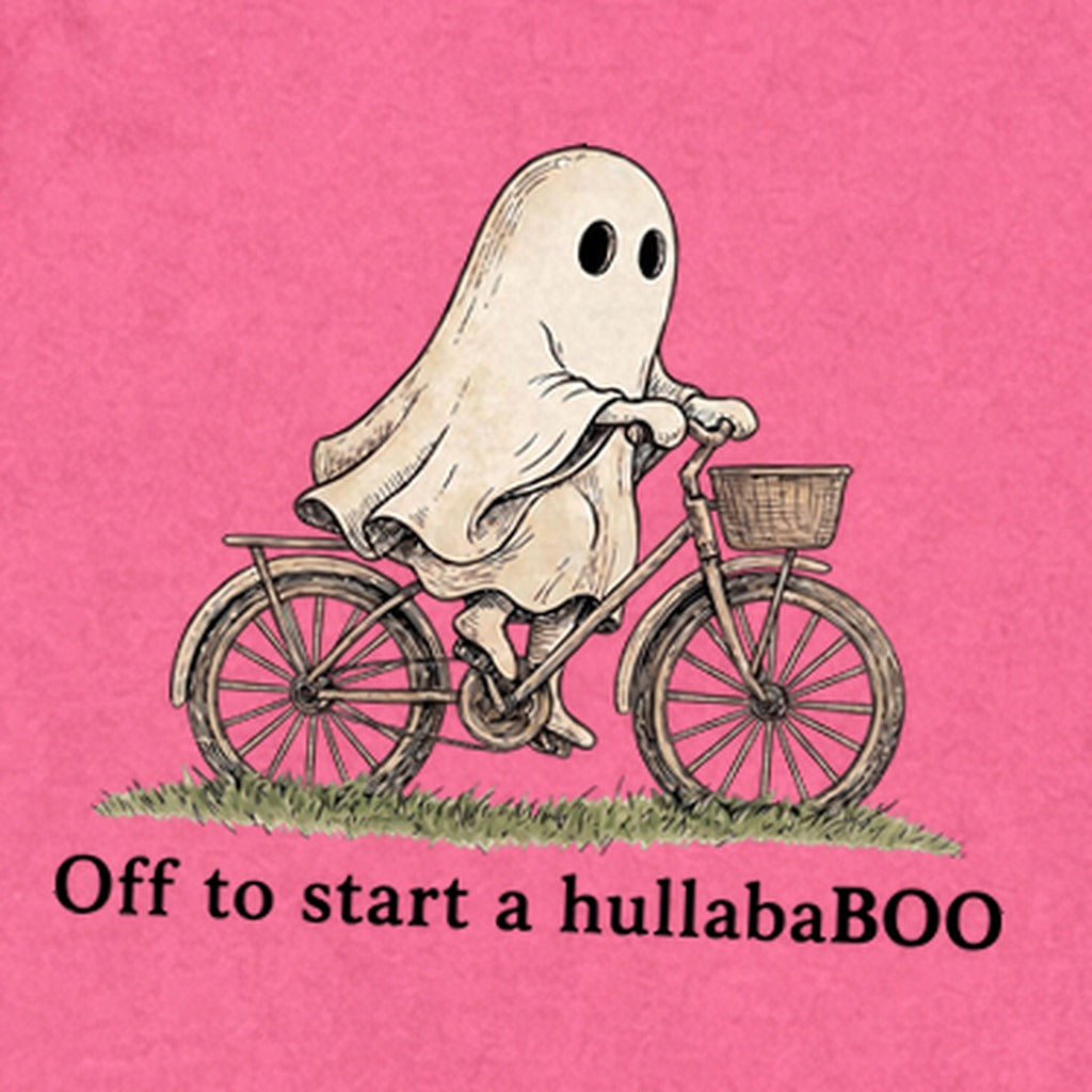 Ghost Riding a Bike Hullababoo Premium Long Sleeve