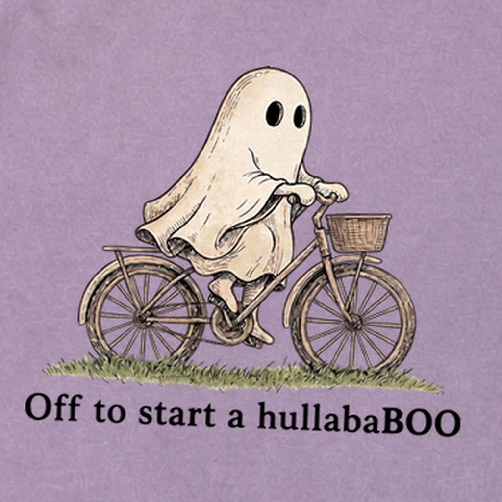 Ghost Riding a Bike Hullababoo Premium Long Sleeve