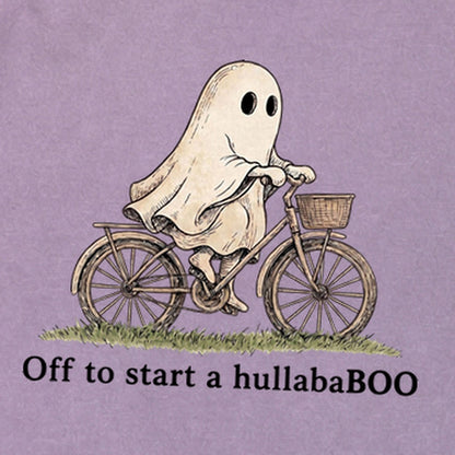 Ghost Riding a Bike Hullababoo Premium Long Sleeve