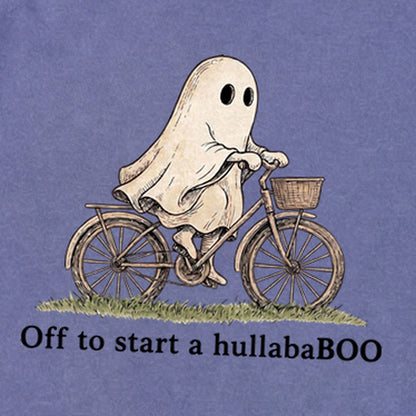 Ghost Riding a Bike Hullababoo Premium Long Sleeve