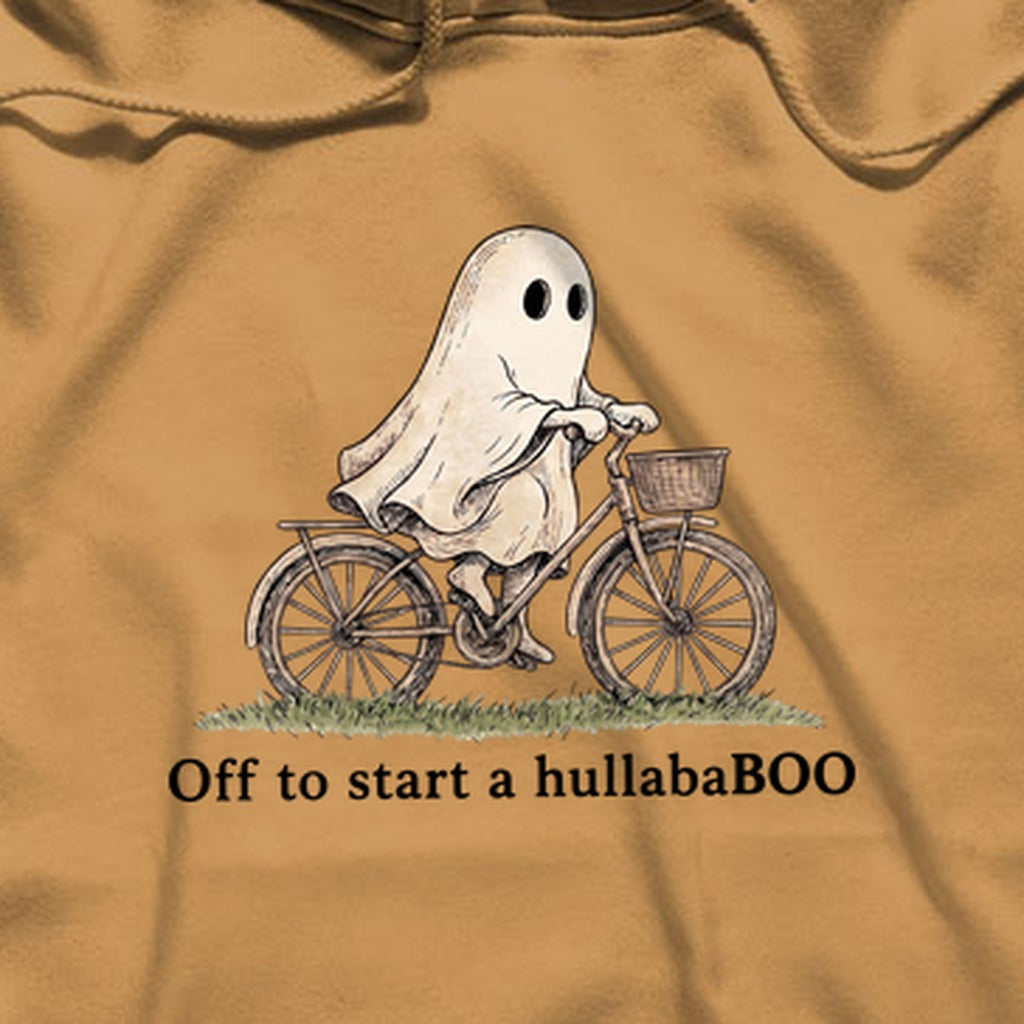 Ghost Riding a Bike Hullababoo Hoodie