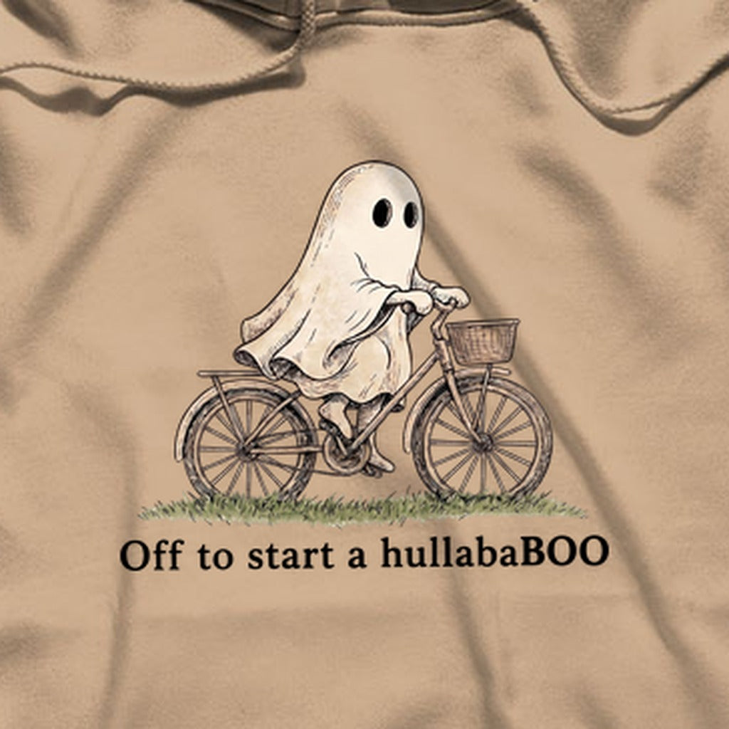 Ghost Riding a Bike Hullababoo Hoodie