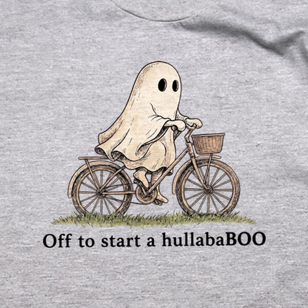Ghost Riding a Bike Hullababoo T-Shirt