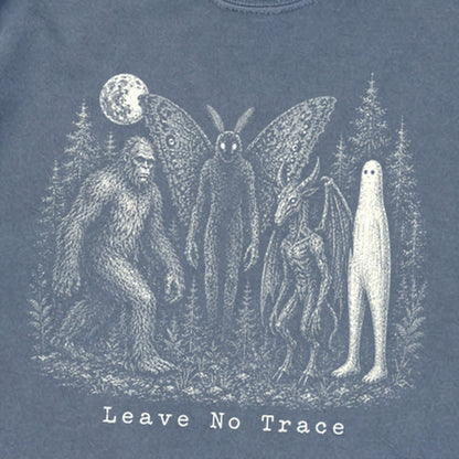 Bigfoot Mothman Jersey Devil Nightcrawler Leave No Trace Premium Long Sleeve