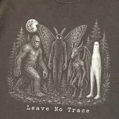 Bigfoot Mothman Jersey Devil Nightcrawler Leave No Trace Premium Long Sleeve
