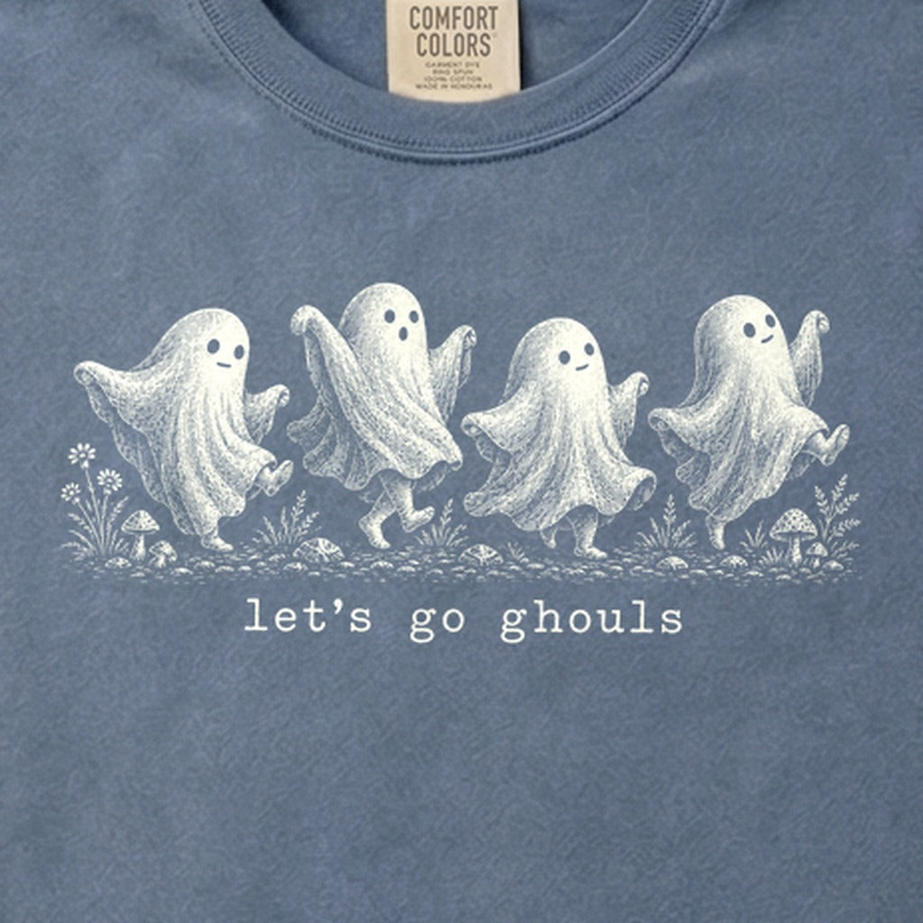 Let's Go Ghouls Cotton T-Shirt