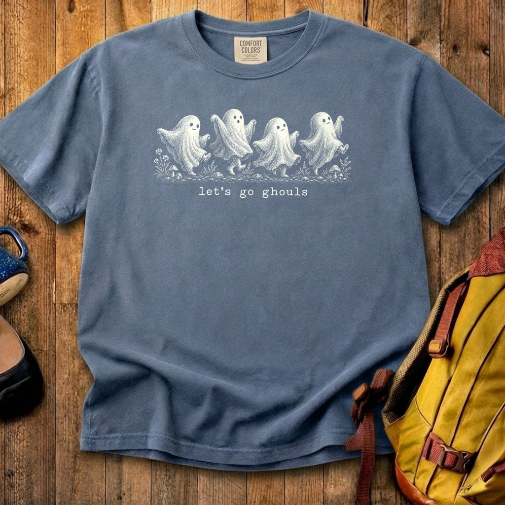 Let's Go Ghouls Cotton T-Shirt