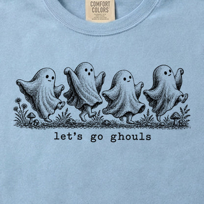 Let's Go Ghouls Cotton T-Shirt