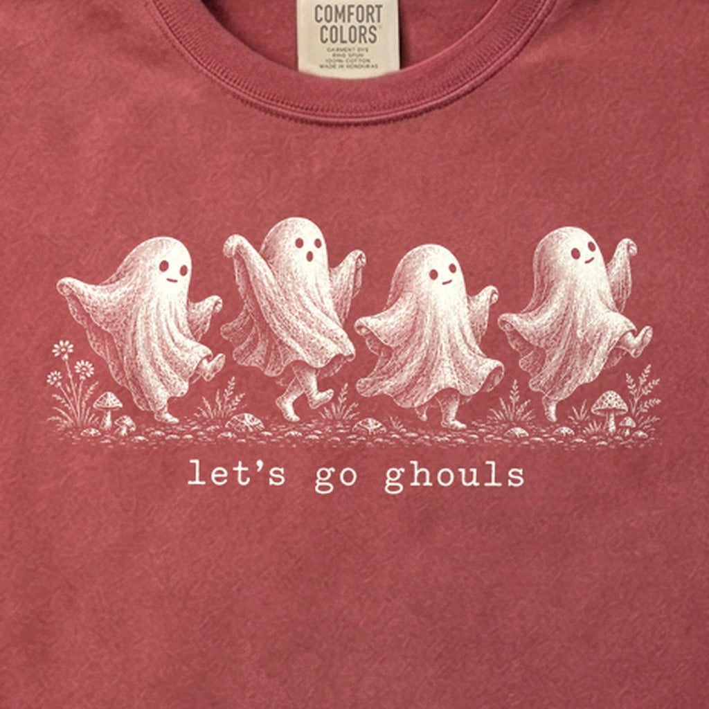 Let's Go Ghouls Cotton T-Shirt