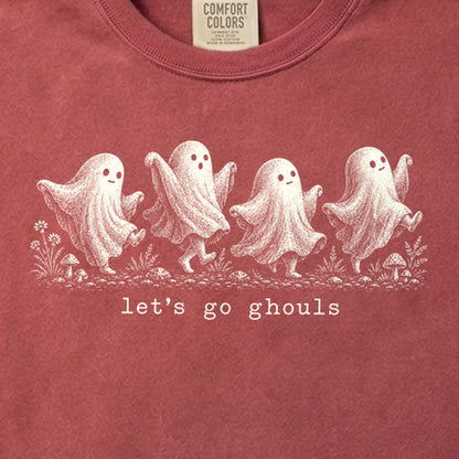 Let's Go Ghouls Cotton T-Shirt