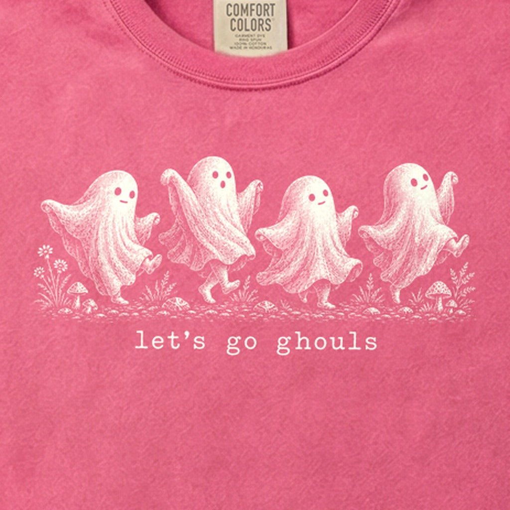 Let's Go Ghouls Cotton T-Shirt