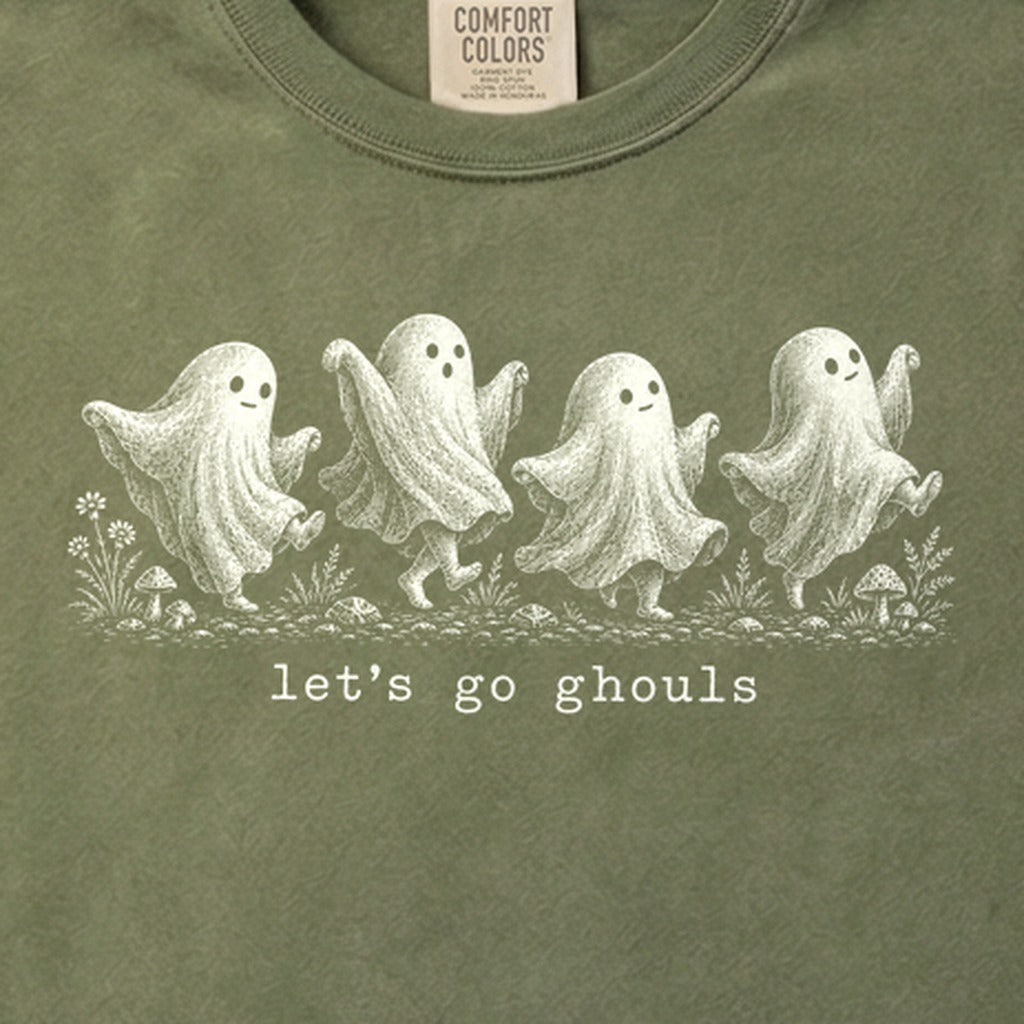 Let's Go Ghouls Cotton T-Shirt