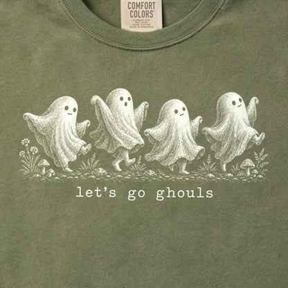 Let's Go Ghouls Cotton T-Shirt