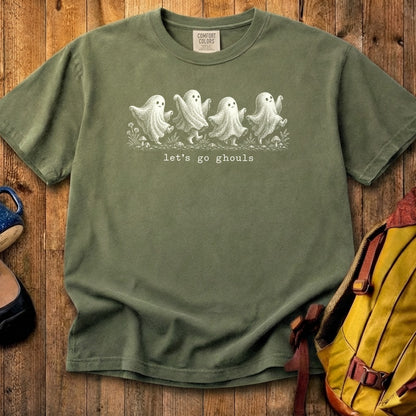 Let's Go Ghouls Cotton T-Shirt