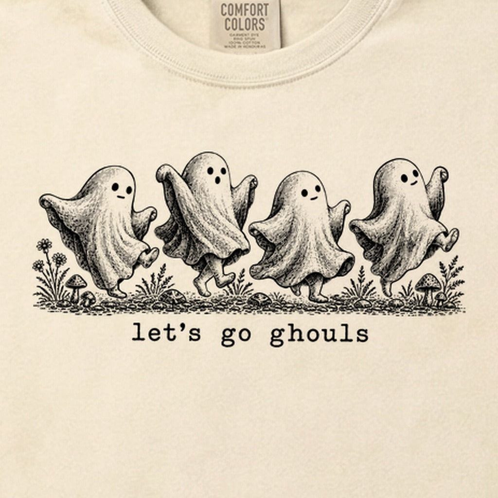 Let's Go Ghouls Cotton T-Shirt