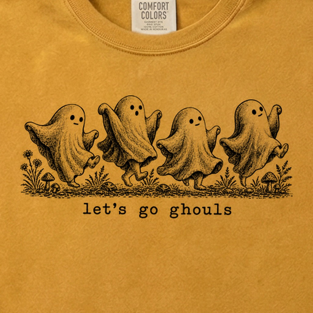Let's Go Ghouls Cotton T-Shirt