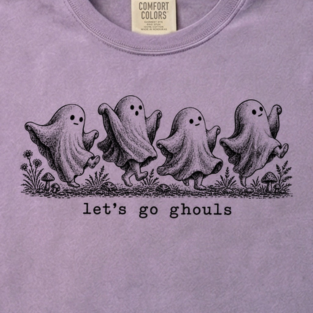 Let's Go Ghouls Cotton T-Shirt