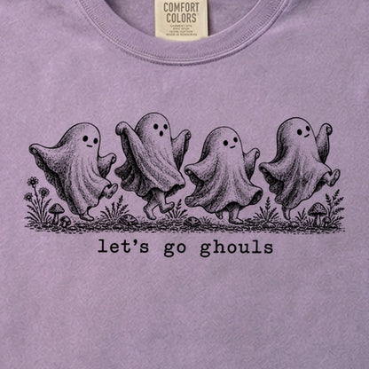Let's Go Ghouls Cotton T-Shirt