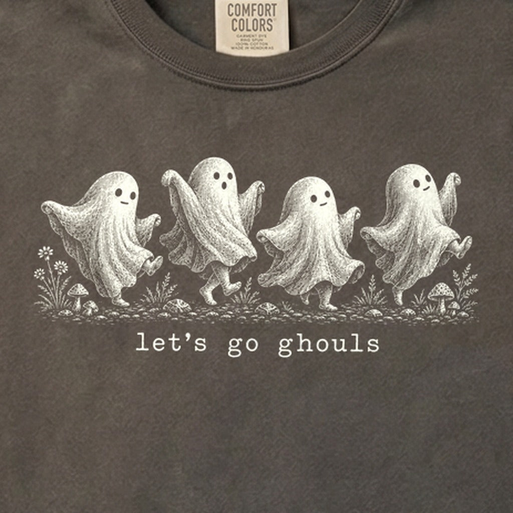 Let's Go Ghouls Cotton T-Shirt
