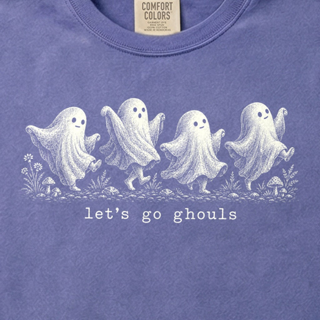 Let's Go Ghouls Cotton T-Shirt