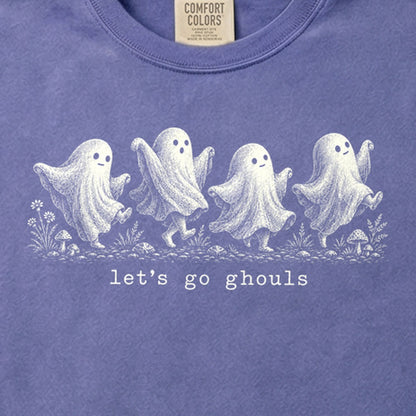 Let's Go Ghouls Cotton T-Shirt