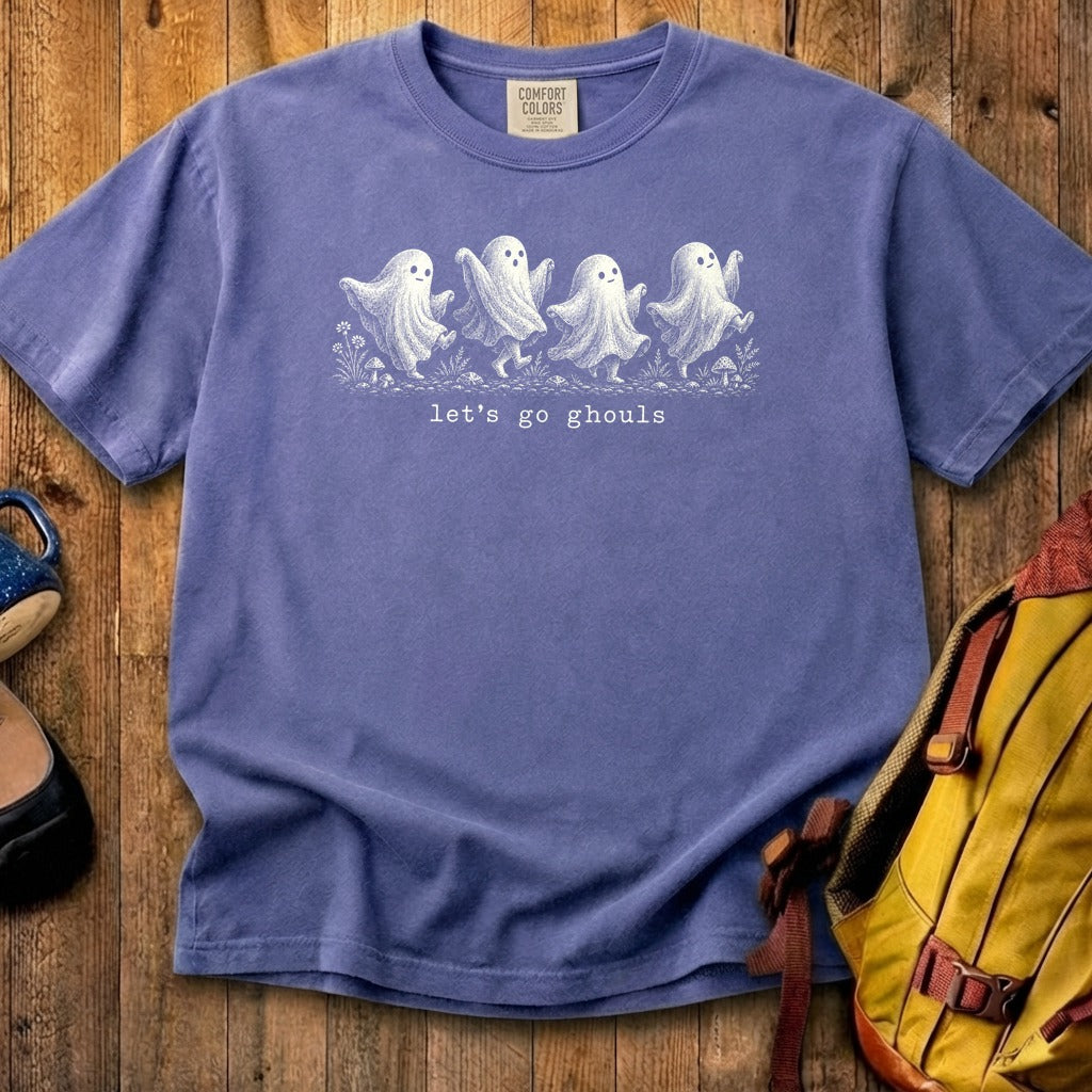 Let's Go Ghouls Cotton T-Shirt