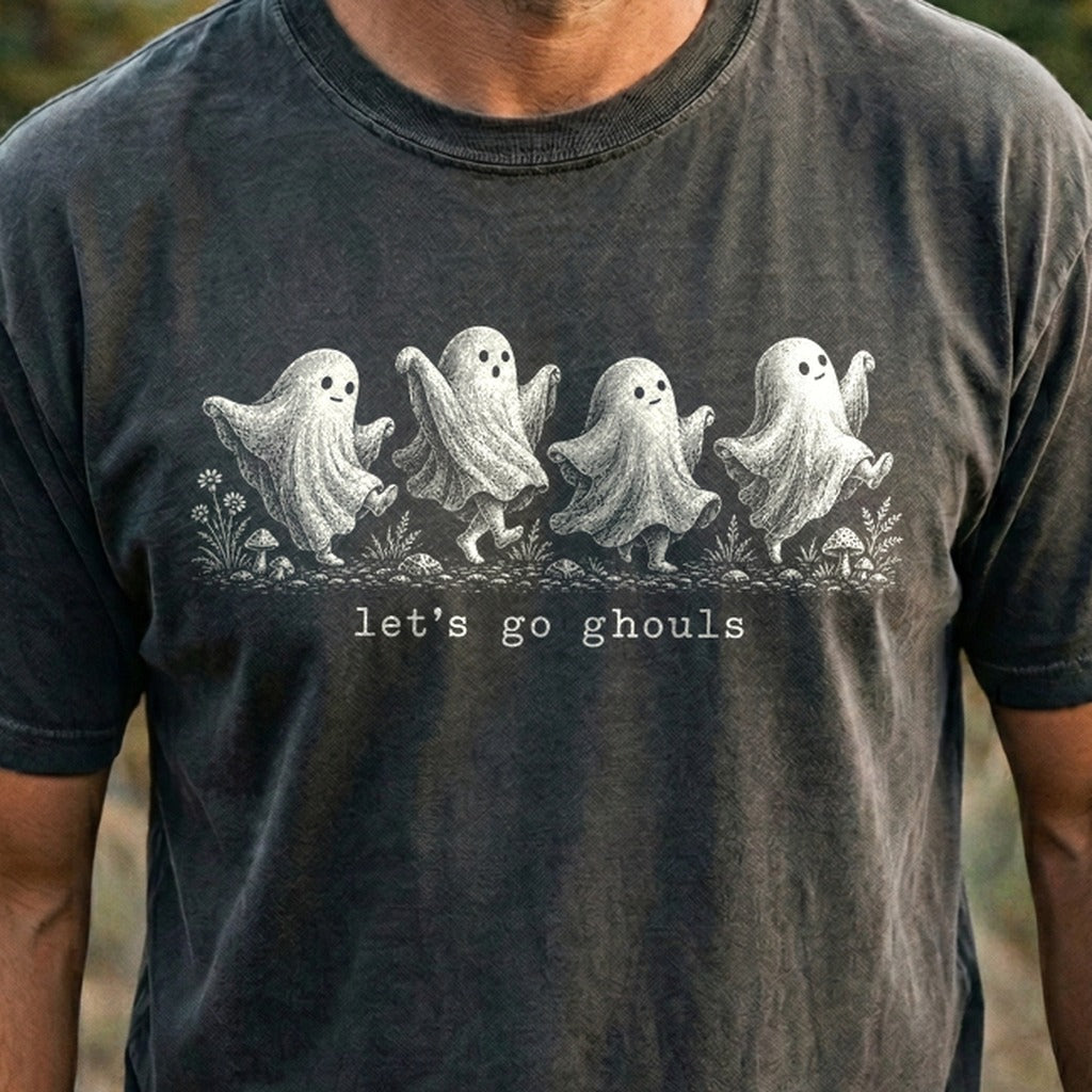 Let's Go Ghouls Cotton T-Shirt
