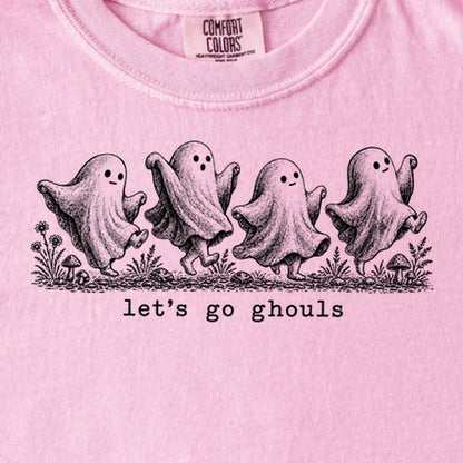Let's Go Ghouls Kids Cotton T-Shirt
