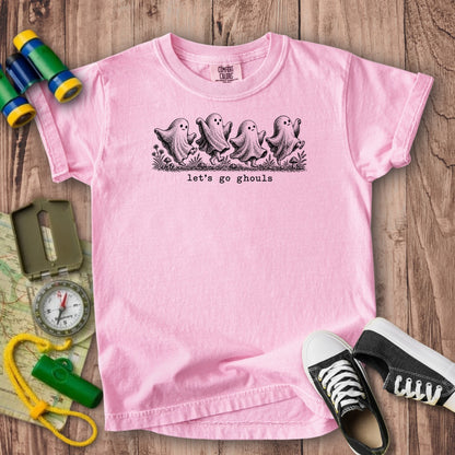 Let's Go Ghouls Kids Cotton T-Shirt
