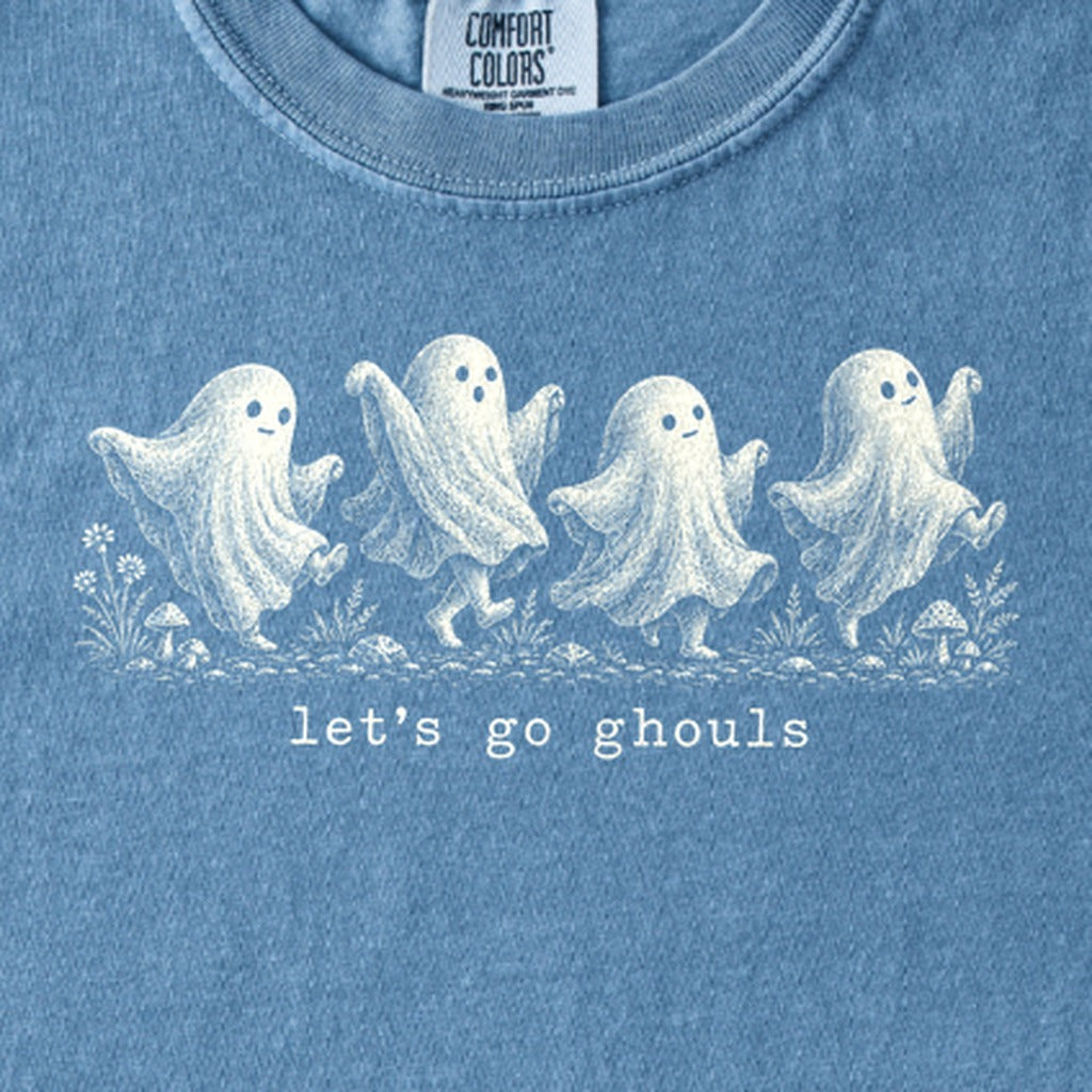 Let's Go Ghouls Kids Cotton T-Shirt