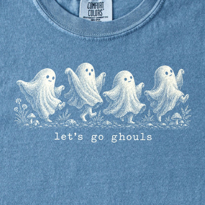 Let's Go Ghouls Kids Cotton T-Shirt